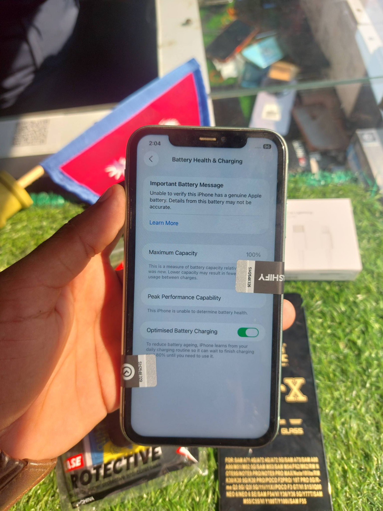 Iphone 11 128 GB 100 BH battery changed 27500