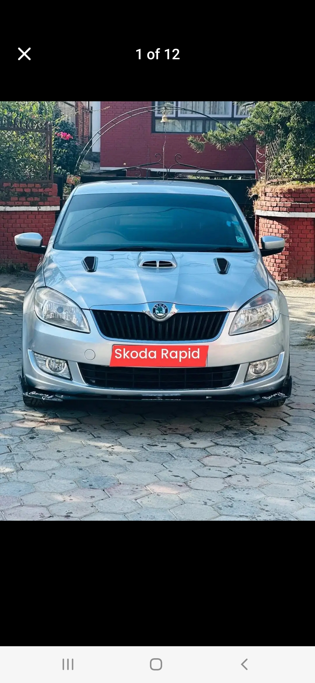 sedan car skoda rapid on sell