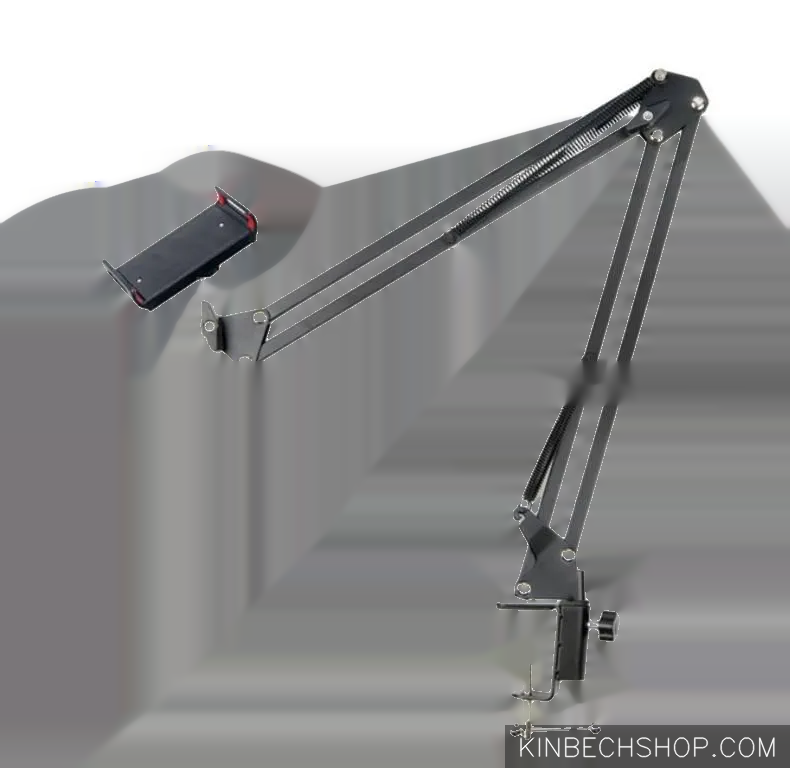 360 Rotation Metal Long Arm Phone Tablet Holder