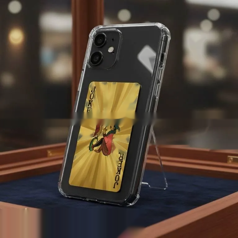 Golden Finish Collectible Card